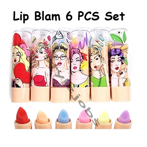 Pcs lip balm moisturizer - 6,