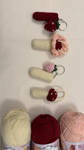 Crochet lip balm holder - crochet,