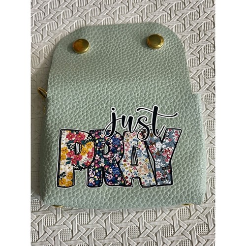 Just pray mini pouch - “just,